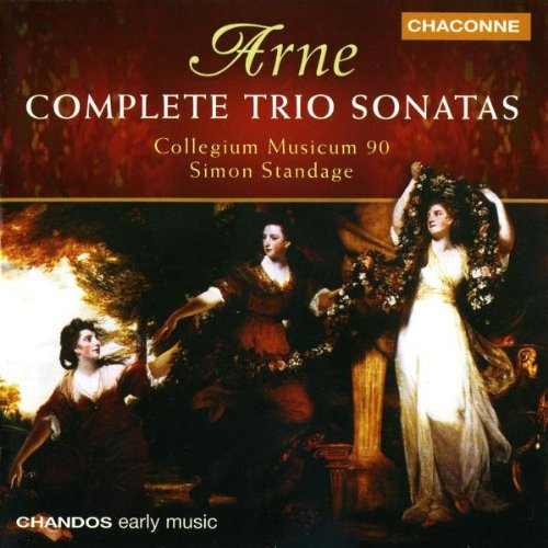 T. Arne/Trio Sonatas@Standage/Collegium Musicum 90