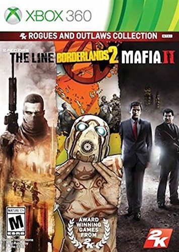 Outlaws & Rogues Collection Xbox 360 The Line Line Borderlands 2 Mafia 2 