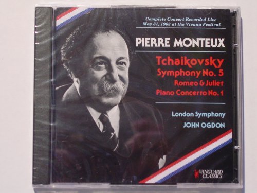 Pierre Monteux Peter Ilych Tchaikovsky London Symp/Pierre Monteux Conducts Tchaikovsky At The Vienna