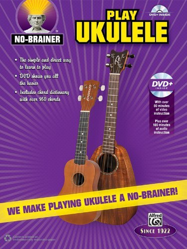 Alfred Music No Brainer Play Ukulele We Make Playing Ukulele A No Brainer! Book & DVD 