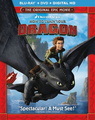 How To Train Your Dragon Butler Hill Baruchel Ferrera Blu Ray DVD Pg Ws 