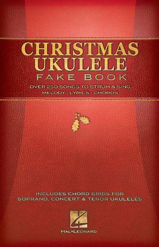 Hal Leonard Corp Christmas Ukulele Fake Book 