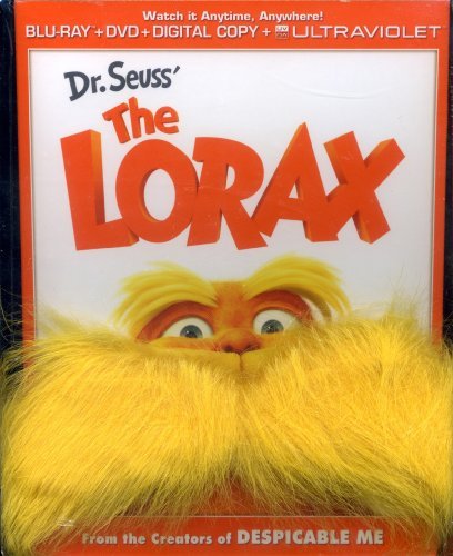 DR. SEUSS' THE LORAX (2012)/The Lorax With Wearable Lorax Moustache And 3 Mini
