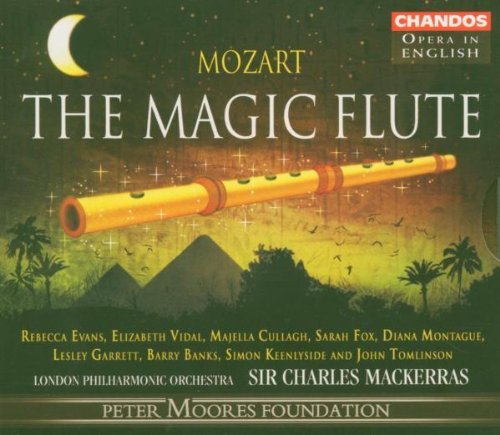 Wolfgang Amadeus Mozart/Magic Flute@Evans (Sop)/Vidal (Sop)/&@Mackerras/London Po