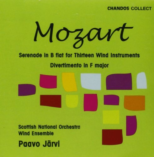 Wolfgang Amadeus Mozart Ser Winds Divert Jarvi Scottish Natl Orch Wind 