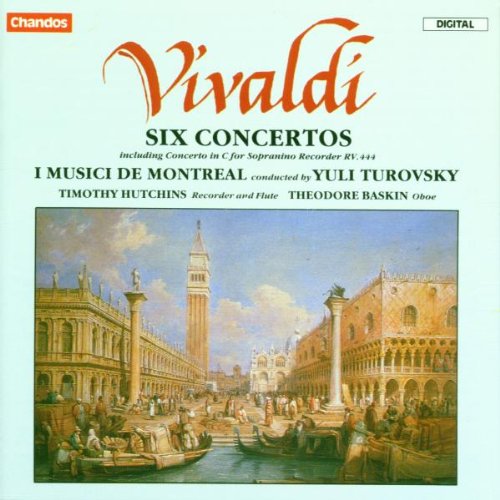 A. Vivaldi Ct Rec Ct Oboe Ct Flt Ct Strin Hutchins (rec Flt) Baskin(oboe Turkovsky I Musici Montreal 