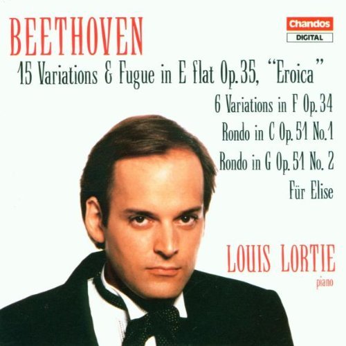 Ludwig Van Beethoven/Eroica Variations/6 Var Op.@Lortie*louis (Pno)