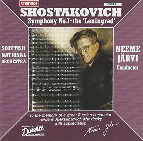 Dmitri Shostakovich Sym 7 Jarvi Scottish Natl Orch 