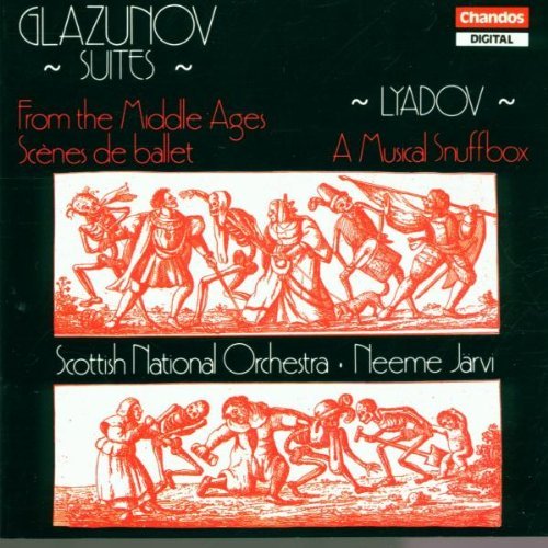 Glazunov/Lyadov/From Middle Ages/Musical Snuff@Jarvi/Scottish Natl Orch