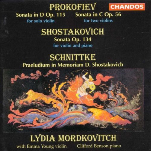 Prokofiev/Shostakovich/Etc/Son Solo Vn/Son Vn/Son 2 Vn@Mordkovitch/Benson/Young