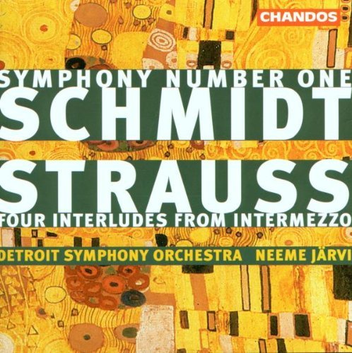 Schmidt/Strauss/Sym 1/Interludes (4)@Jarvi/Detroit So