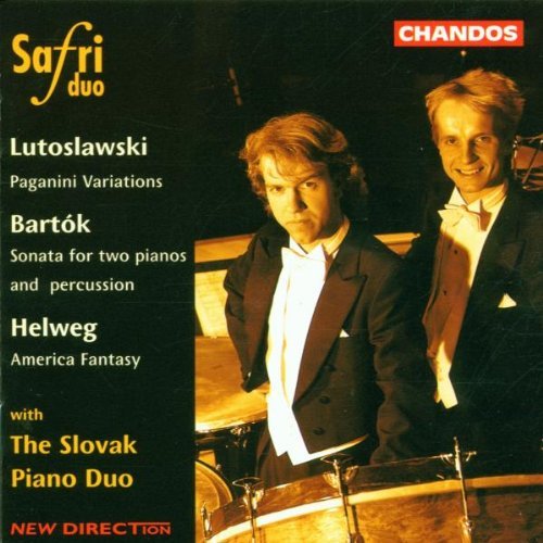 Bartok/Lutoslawski/Helweg/Son 2 Pnos/Var Paganini/Fant A@Safri Duo