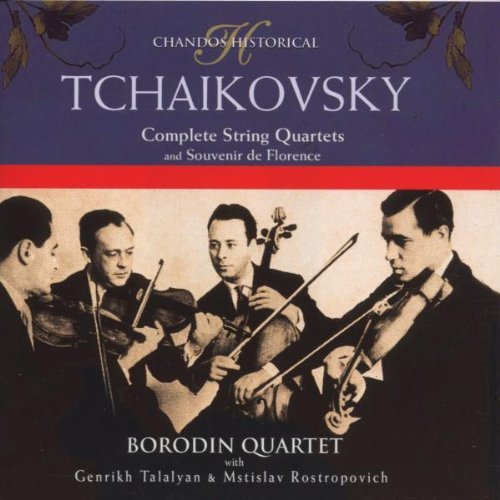 Pyotr Ilyich Tchaikovsky/Complete String Quartets@Rostropovich (Vc)/Talalyan (Va@Borodin Qt