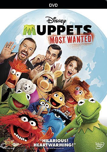 Muppets: Most Wanted/Gervais/Burrell/Fey@Dvd