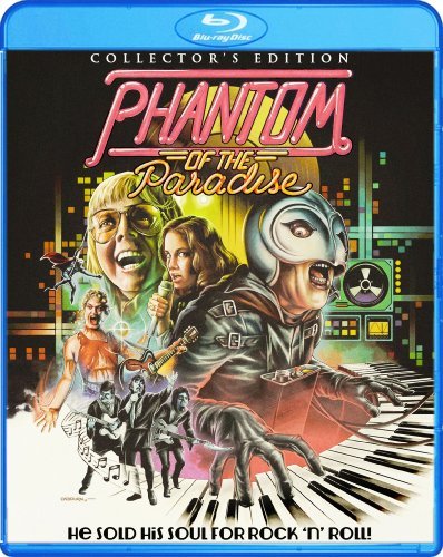 Phantom Of The Paradise Collector's Edition Blu Ray DVD Pg 