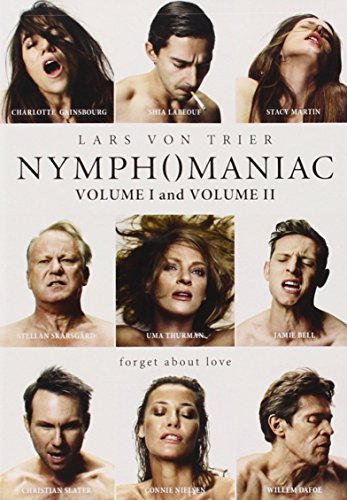 Nymphomaniac Volumes 1 & 2 Gainsbourg Skarsgard Labeouf Thurman Slater Dafoe DVD Nr 