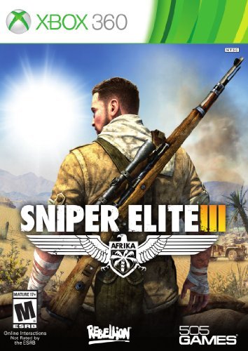 Xbox 360 Sniper Elite Iii 505 Games M 