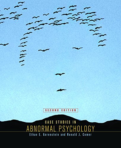 Ethan E. Gorenstein Case Studies In Abnormal Psychology 0002 Edition; 