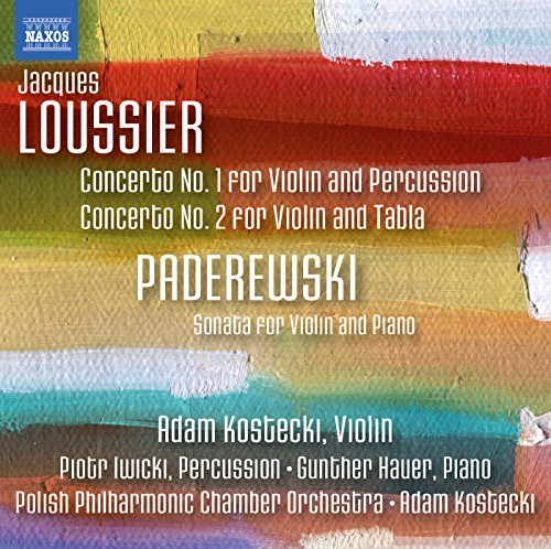 Loussier / Paderewski/Violin Ctos 1 & 2 Sonata For V