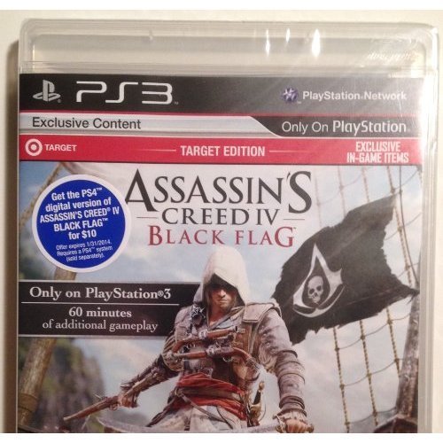 PS3/Assassin's Creed 4: Black Flag (Target Edition)@Target Edition@Assassin's Creed 4: Black Flag