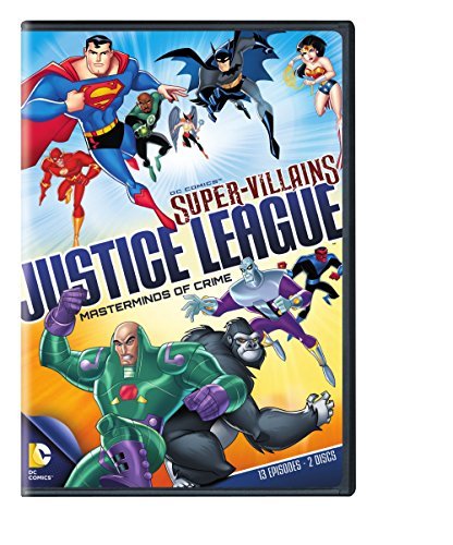 Dc Supervillains Justice League Masterminds Of Crime DVD 
