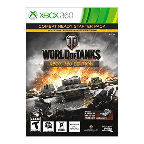 X360/World Of Tanks@***online Only***@***hdd & Xbox Gold Required***