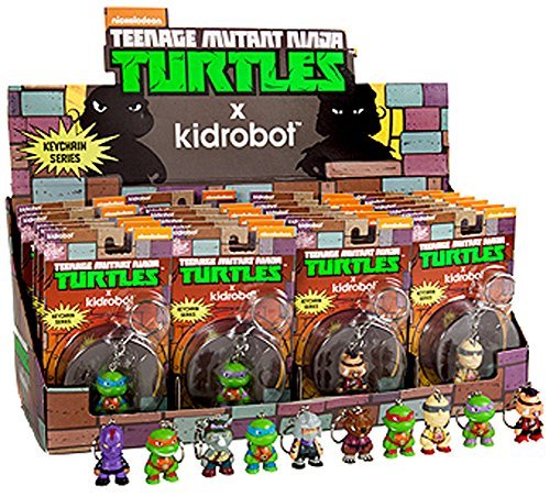 Kidrobot/Tmnt Keychain Series@Blister Pack Assorted@Tklcg006