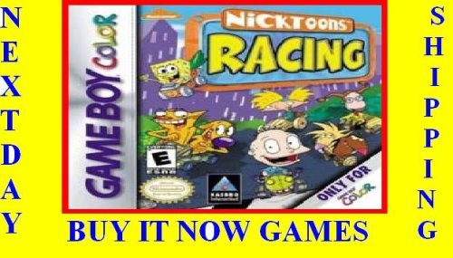 Gameboy Color Nicktoons Racing E 