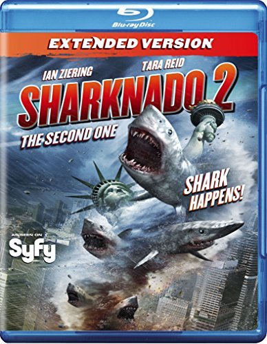 Sharknado 2 The Second One Ziering Reid Fox Blu Ray Nr 