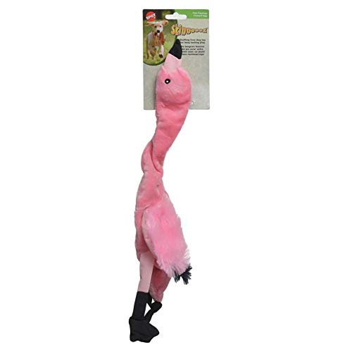 Skinneeez Dog Toy - Flamingo Plush