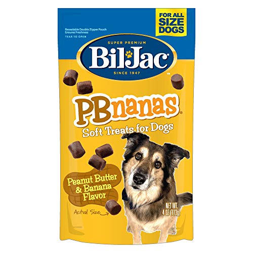 Bil-Jac PBnanas Soft Treats for Dogs