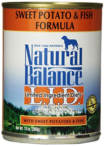 Natural Balance L.I.D. Limited Ingredient Diets® Sweet Potato & Fish Formula Canned Dog Food
