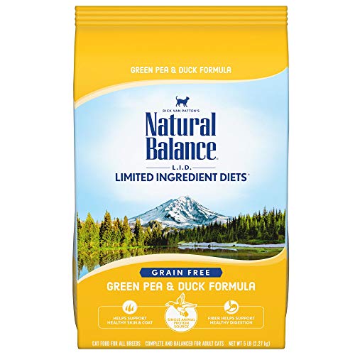 Natural Balance L.I.D. Limited Ingredient Diets® Green Pea & Duck Dry Cat Formula