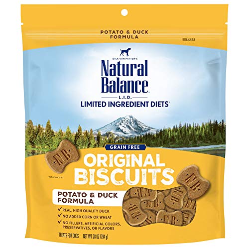 Natural Balance L.I.T. Limited Ingredient Treats® Potato & Duck Formula Dry Dog Treats