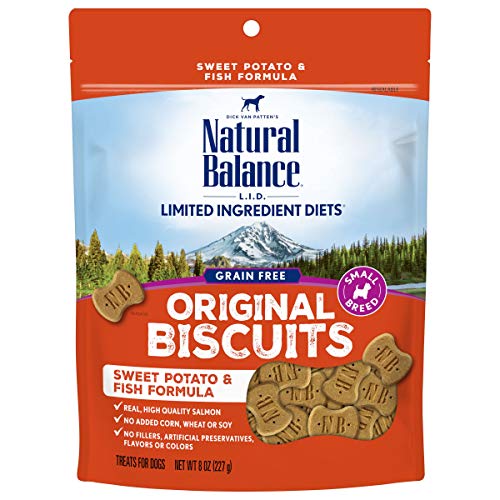 Natural Balance L.I.T. Limited Ingredient Treats® Sweet Potato & Fish Formula Dry Dog Treats
