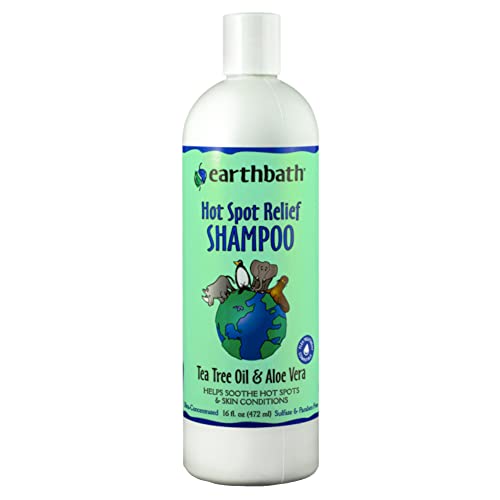 earthbath® Hot Spot Relief Shampoo-Tea Tree Oil & Aloe Vera