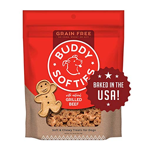 Buddy Softies Grilled Beef Grain Free Dog Treats