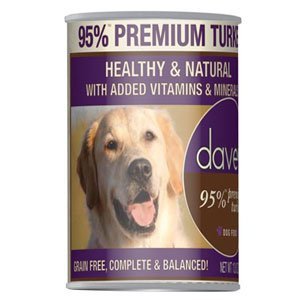 Dave's 95% Premium Meats™ Canned Dog Food Turkey & Turkey Liver Recipe