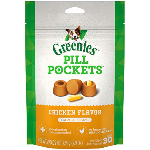 Greenies Dog Treats - Capsule Pill Pockets - Chicken