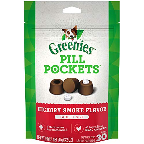 Greenies Original Pill Pockets® Treats for Dogs-Hickory Smoke