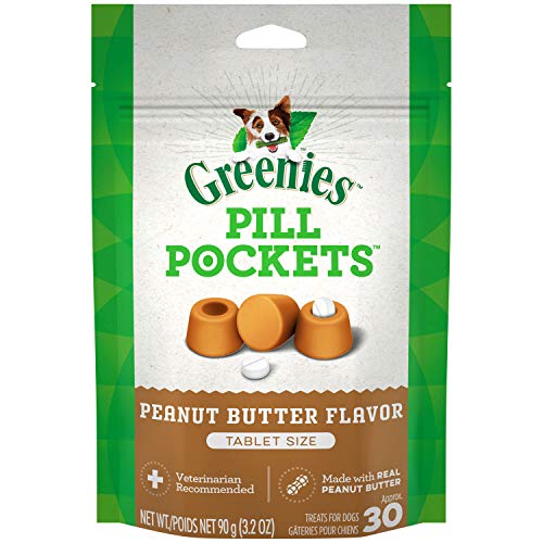 Greenies Dog Treats - Tablet Pill Pockets - Peanut Butter