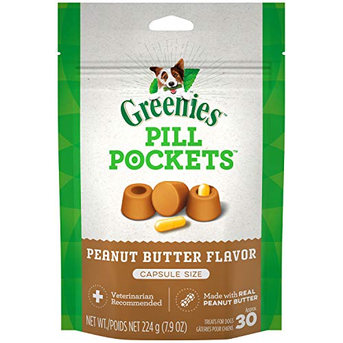 Greenies Original Pill Pockets® Treats for Dogs-Peanut Butter