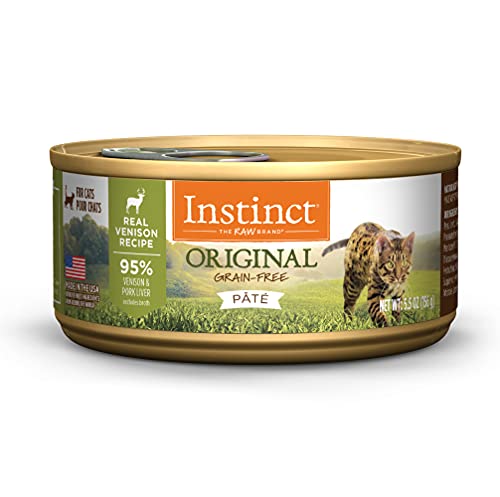 Nature's Variety Instinct Grain-Free Canned Cat Food - Venison