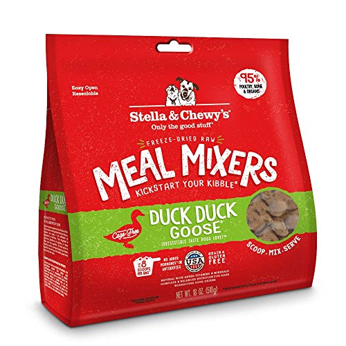 Stella & Chewy's Duck Duck Goose Meal Mixers for Dogs
