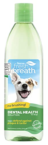 Fresh Breath by TropiClean Oral Care Water Additive for Dogs