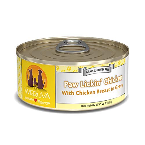 Weruva Classic Dog, 5.5 oz, Paw Lickin' Chicken