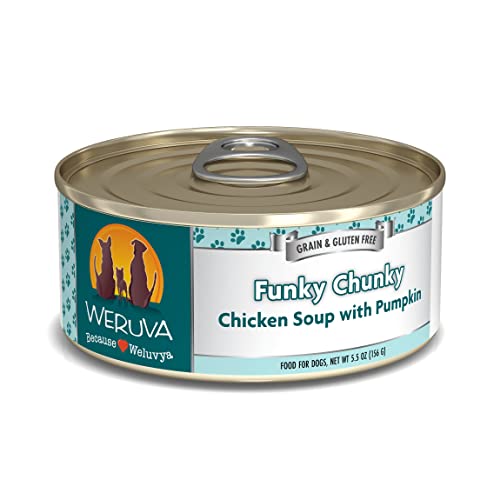 Weruva Funky Chunky Chicken Soup with Pumpkin for Dogs