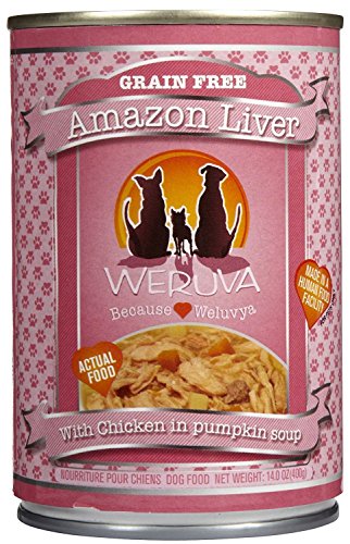 Weruva Amazon Liver with Chicken & Chicken Liver in Pumpkin Soup for Dogs