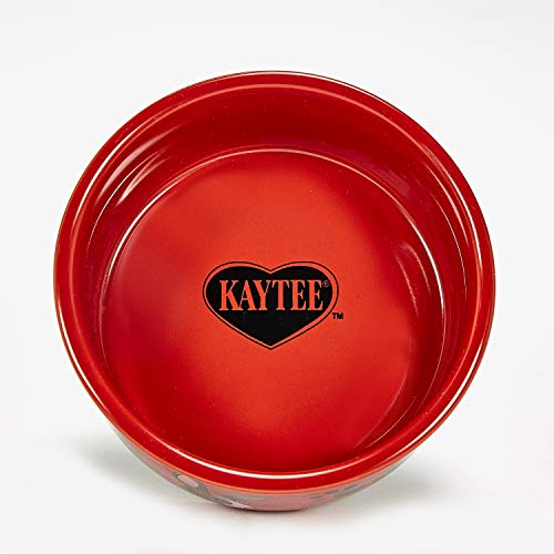 Kaytee Paw-Print PetWare Bowl, Bunny-Colors Vary