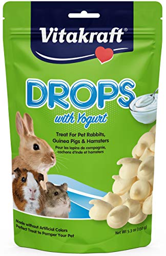 Vitakraft® Drops with Yogurt Treat for Pet Rabbits, Guinea Pigs, & Hamsters